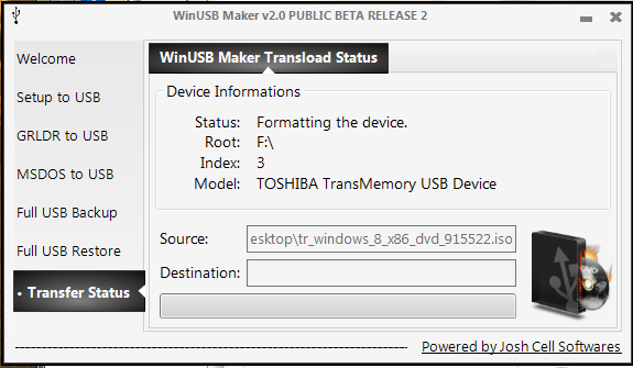 Windows 8 USB Flash Bellek